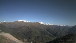 Vista del Monte Rosa dal Monte Marca