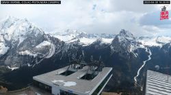 Webcam Arrivo funivia Ciampac