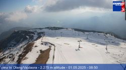 Webcam Cima del Plan de Corones verso Valdaora