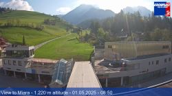 Webcam Stazione a valle di Miara 1220 m.