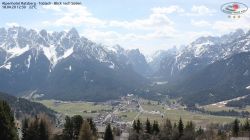 Vista da Hotel Ratberg verso Braies