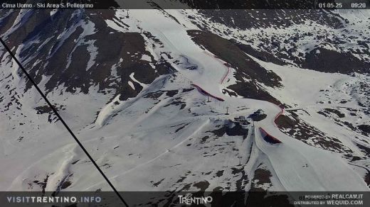 Passo Sanpellegrino Arrivo seggiovia Lago Cavia