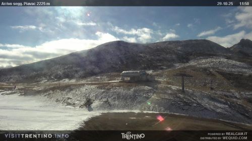 Alpe Lusia Moena Arrivo seggiovia Piavac mt.2225