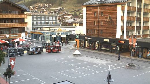 Zermatt Piazza della stazione