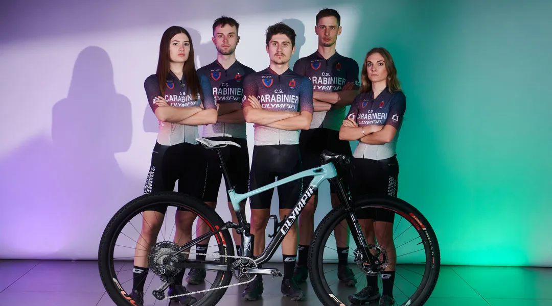 Il gruppo sportivo dei Carabinieri – sezione MTB sceglie Pila per il ritiro pre-Mondiale