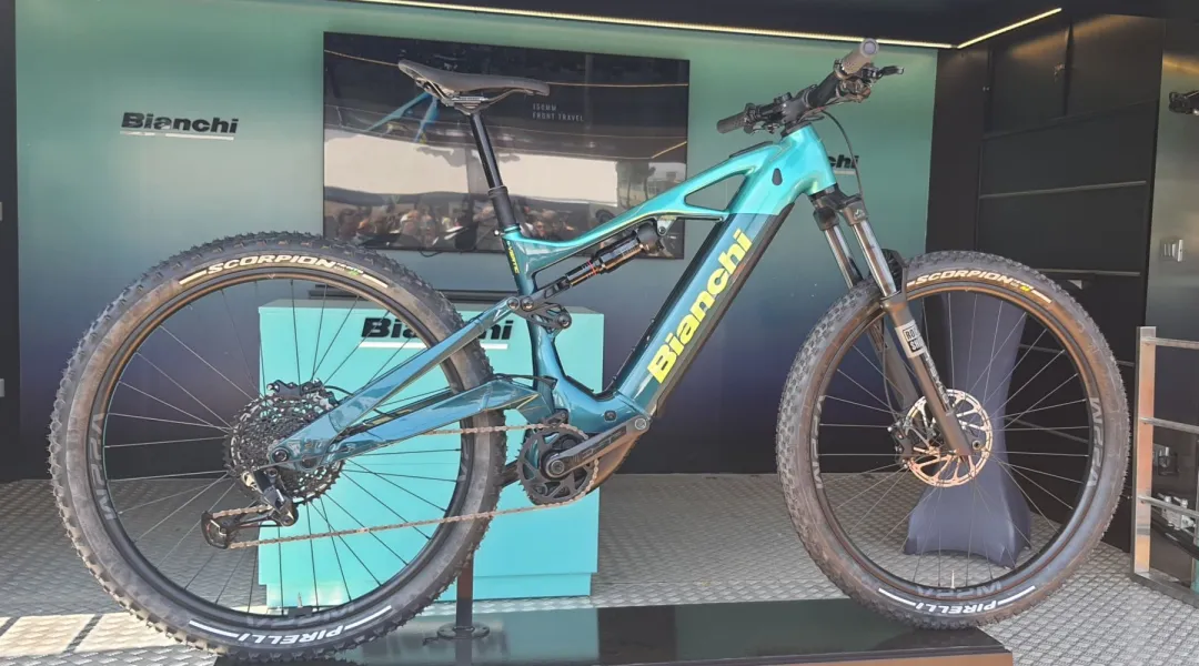 A Riva del Garda presentata la nuova Bianchi E-Vertic FX