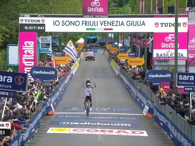 Video Che Potenza Arrieta! Cade, sbaglia strada, ma riprende Eulalio e vince sulla rampa. Il portoghese è in rosa. il video del pazzo