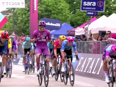 Video Jonathan Milan e Ancora Magnier in volata a Sofia, Groenewegen 3°