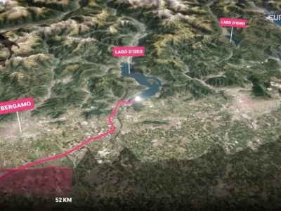 Video Tappa 17 del Giro dItalia 2026, Cassano dAdda-Andalo: il profilo in 3D