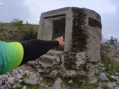 Video Monte Sabotino: in mtb sulla cresta!
