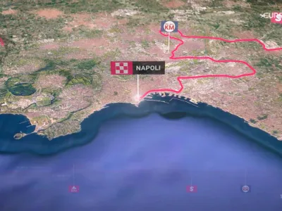 Video Tappa 6, Paestum-Napoli: il profilo in 3D