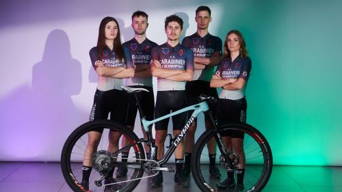 Il gruppo sportivo dei Carabinieri – sezione MTB sceglie Pila per il ritiro pre-Mondiale