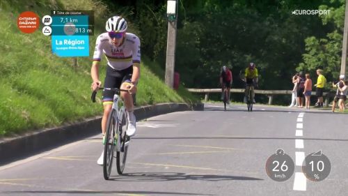 Tadej Pogacar molla Jonas Vingegaard dopo quattro pedalate: rivivi l'attacco