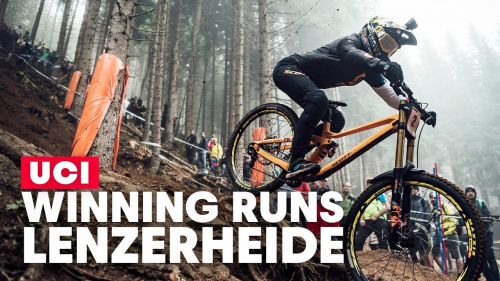 Winning dh runs from lenzerheide | uci mtb world cup 2019