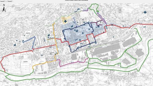 Aosta in bicicletta, il progetto in consultazione ad Aosta