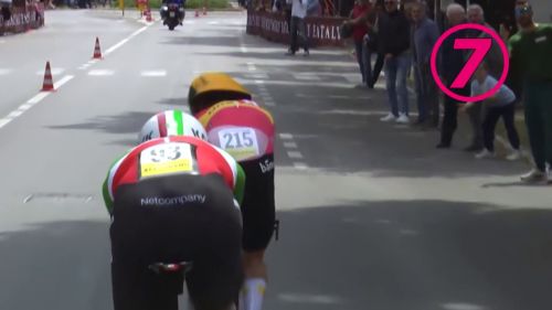 Filippo ganna come uno squalo nella cronometro viareggio-massa poi vinta dal verbanese: in video i 7 sorpassi fatti da pippo