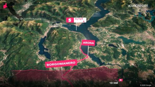 Tappa 13 del giro d'italia 2026, alessandria-verbania: il profilo in 3d