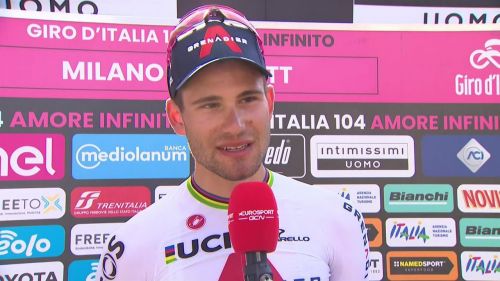 Ganna: 'anche bucando riesco a vincere le crono...'