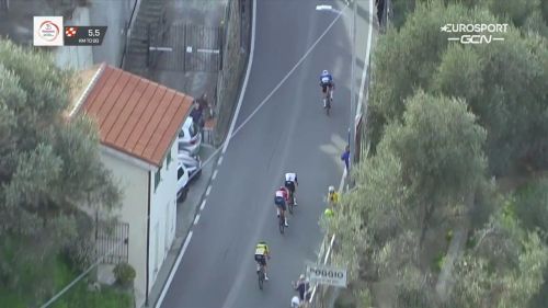 Van der Poel se ne va sul Poggio! Il momento decisivo della Milano-Sanremo 2023