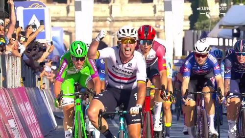 Giro d'Italia - Mark Cavendish eterno nella città eterna: rivivi la sua vittoria a Roma