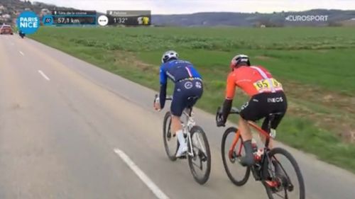 Vingegaard a terra, jorgenson torna in giallo, gioia lenny martinez. ecco la quinta tappa della parigi-nizza