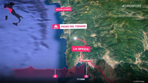 Tappa 11 del giro d'italia 2026, porcari-chiavari: il profilo in 3d