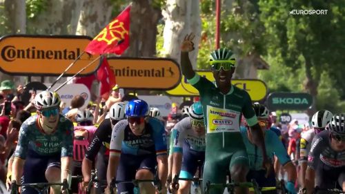 Continua la maledizione per van aert! girmay lo batte in volata: rivivi l'arrivo - tour de france