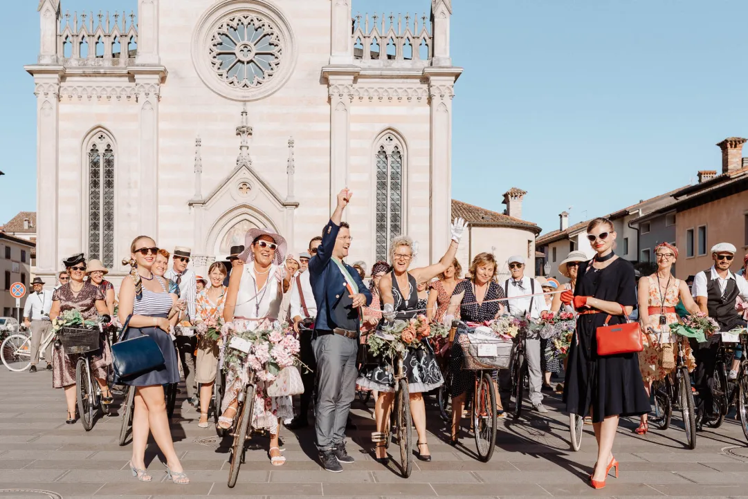 Grande successo a Valvasone-Arzene per la Bike Vintage Alpe Adria!