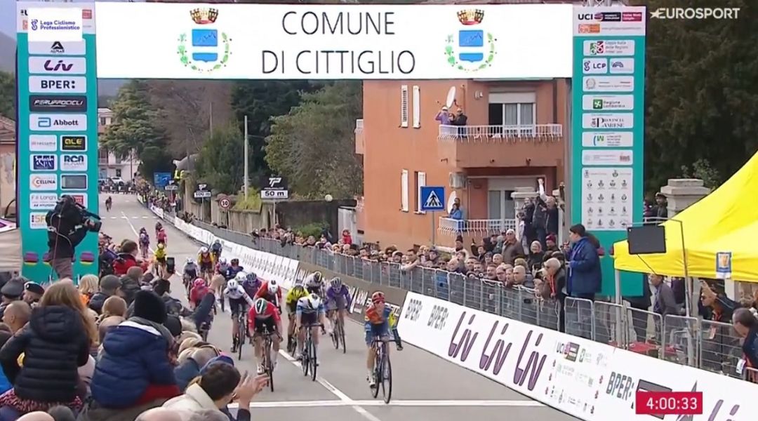 Elisa Balsamo firma il suo 3° Trofeo Binda! Festa americana a Nizza con Sheffield e la gialla di Jorgenson