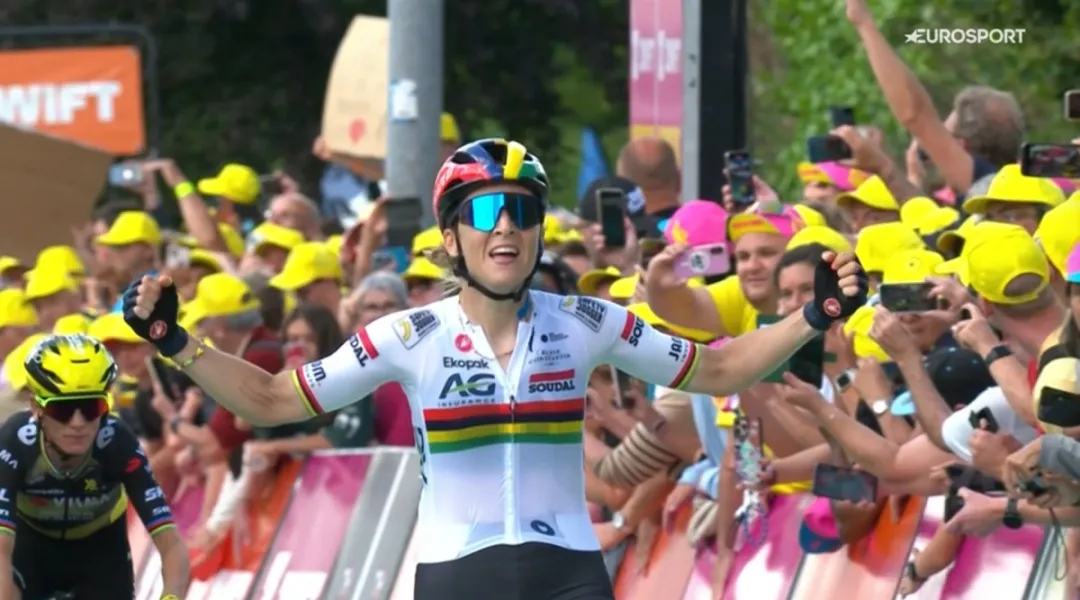 Favola Kim Le Court Pienaar: prima tappa vinta al Tour e maglia gialla di nuovo sua, Vollering guadagna sulle rivali