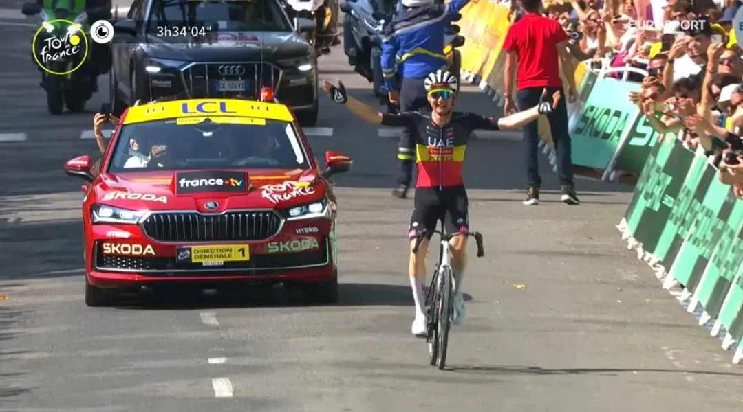 Fa festa ancora la UAE, ma questa volta con Tim Wellens: il belga vince la sua 1^ tappa al Tour