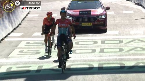 Tour de France: altra fuga a Barcelonnette, che colpo per V big quarto d'ora