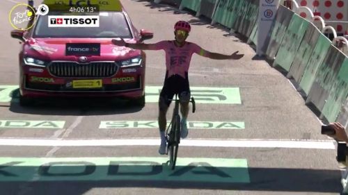 Carapaz, che perla a Superdévoluy! Battuti Simon Yates e Mas, Evenepoel e Pogacar guadagnano su Vingegaard