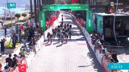 Ancora Tom Crabbe! Gran bis del fiammingo al Giro di Turchia, nel caos di Marmaris 4° posto di Ballerini