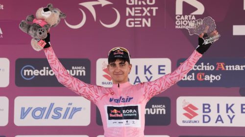 Donati può provare a difendere la maglia rosa nelle trappole della Basilicata: oggi la 3^ tappa del Giro Next Gen