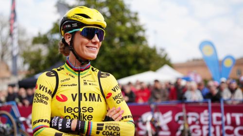 Ecco la Visma Lease a Bike delle regine: Ferrand-Prevot per un bis folle in giallo, Vos per l'eternità