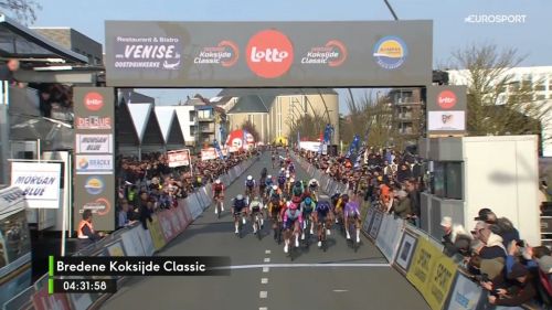 Che volatona di Groenewegen a Koksijde: la classica ProSeries è del Pitbull, battuti Ackermann e Bittner