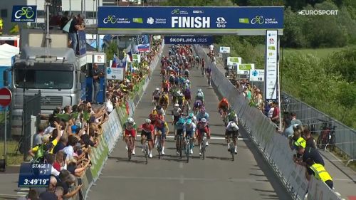 Groenewegen si conferma dopo l'Ungheria: sua la prima volatona del Giro di Slovenia su Bauhaus