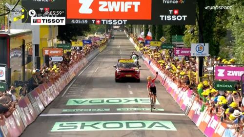 Fantastica impresa di Sigrid Haugset verso Poligny: respinta Kopecky, tappa e gialla dopo 90 km di assolo