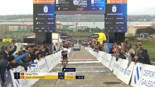 Primo timbro in carriera per Julius Johansen: la crono che apre O Gran Camino è della UAE con il danese