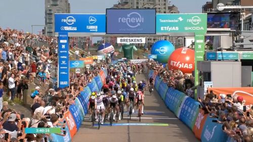 Merlier da padrone nell'arena del Renewi Tour, Waerenskjold anticipa Watson nel prologo in Germania