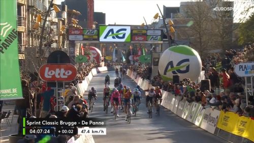 Milan, che peccato! Una super rimonta non basta per superare Molano a De Panne, Ayuso brucia Roglic al Catalunya
