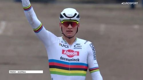 Van der Poel da... 10 e lode: dominio a Zonhoven, dove Pieterse vince ancora nel giorno del dramma di Brand