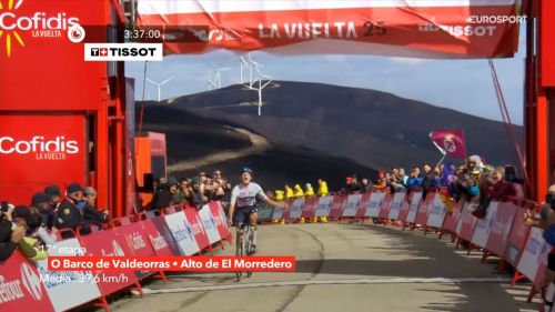 Magia di Giulio Pellizzari sul Morredero! Ecco il primo capolavoro da pro, finalmente la Vuelta parla italiano