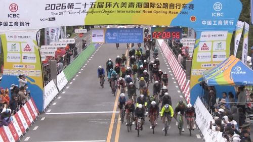 Tommaso Nencini a pochi centimetri dalla prima da pro: il penultimo sprint del Tour of Qinghai firmato Macias