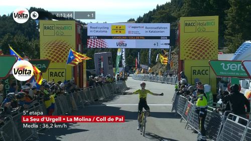 Vingegaard stacca tutti, tappa e maglia al Catalunya. Van der Poel fa tris ad Harelbeke, ma che brividi!