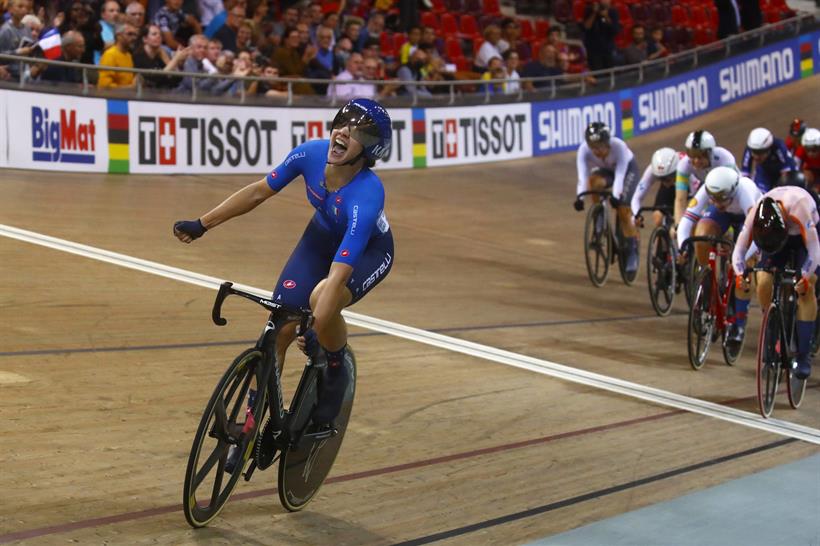Ancora lei, Martina Fidanza! E' storico bis mondiale nello scratch, che partenza per l'Italia